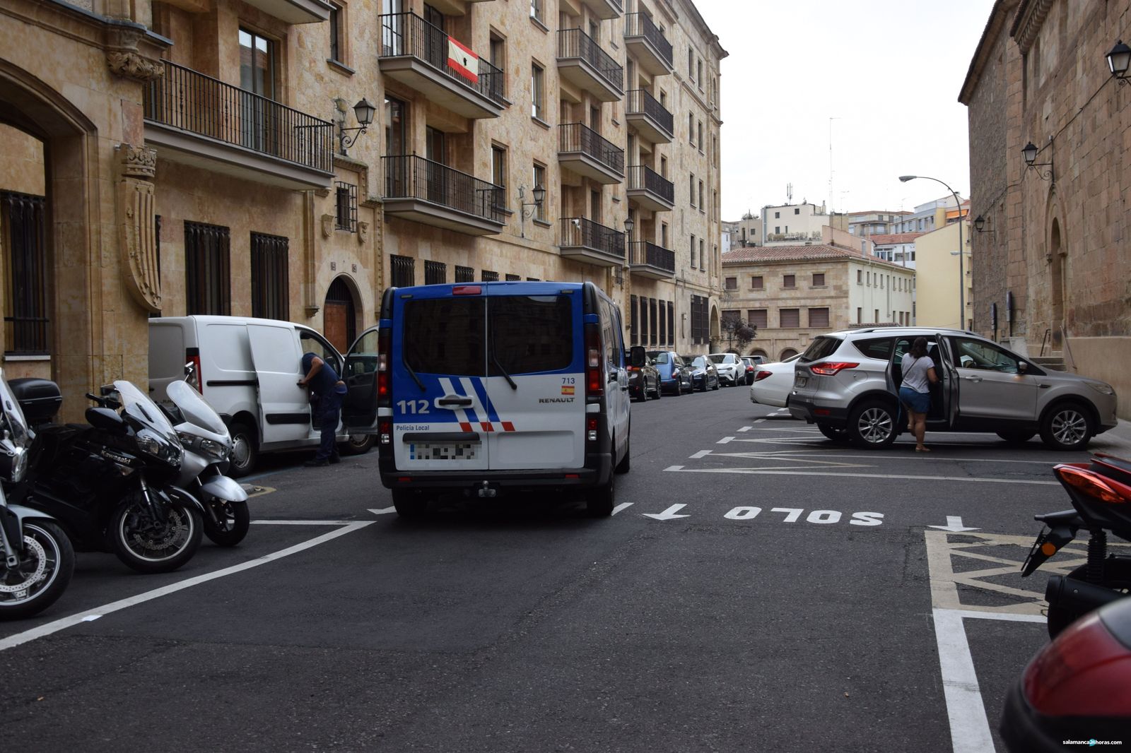 Colisión en la calle las Isabeles 1