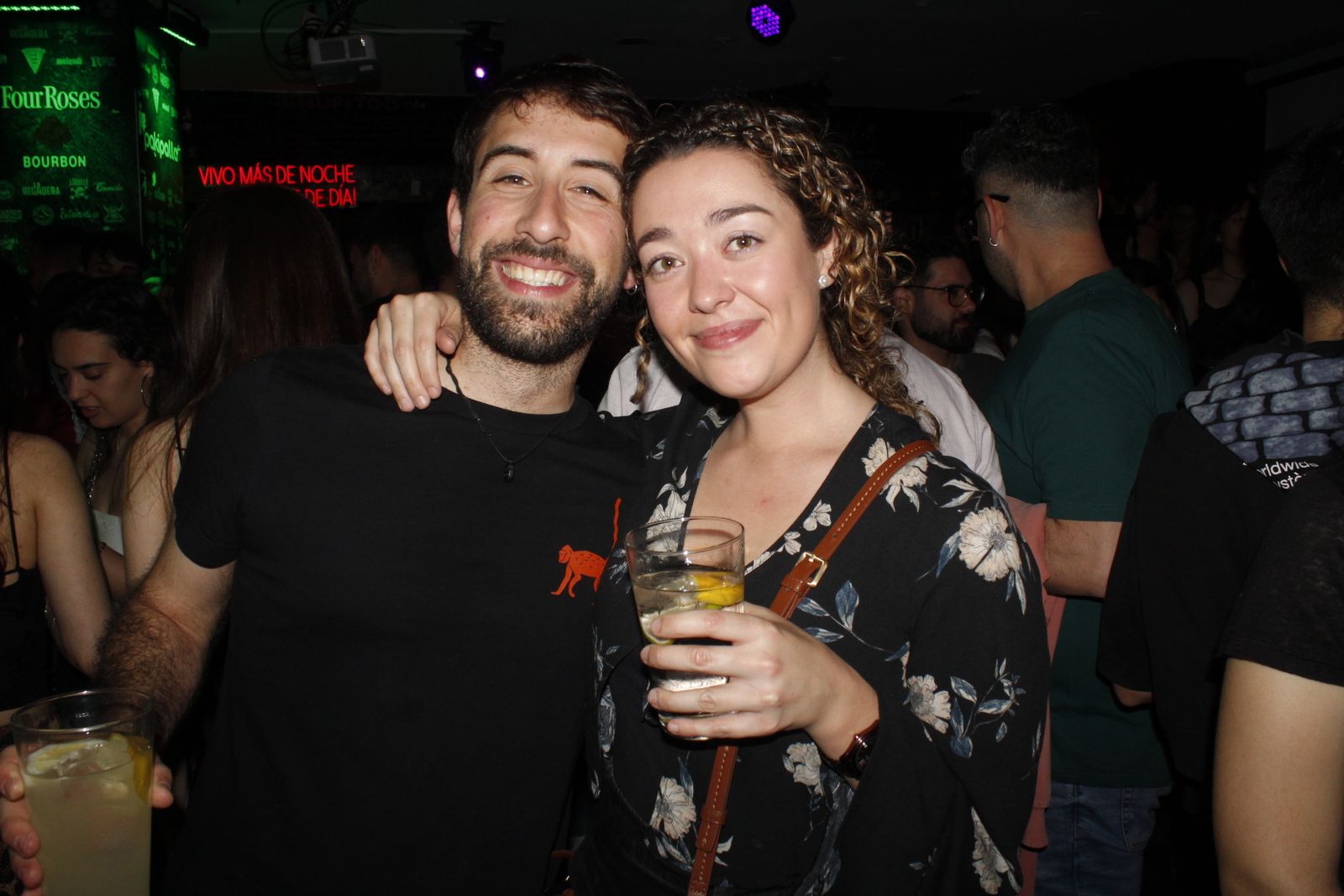 Salamanca de noche, sabado 11 de abril