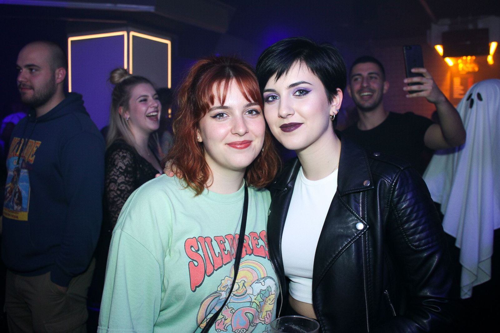 Salamanca de noche, viernes 31 de octubre