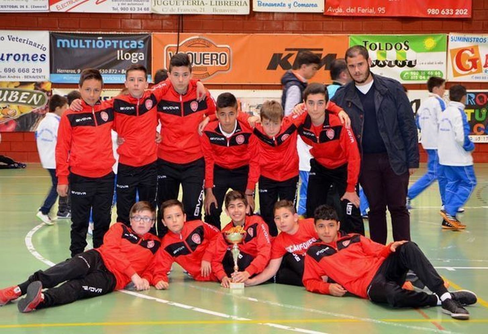 El FS Zamora Famjom Vismédica campeón de liga Infantil