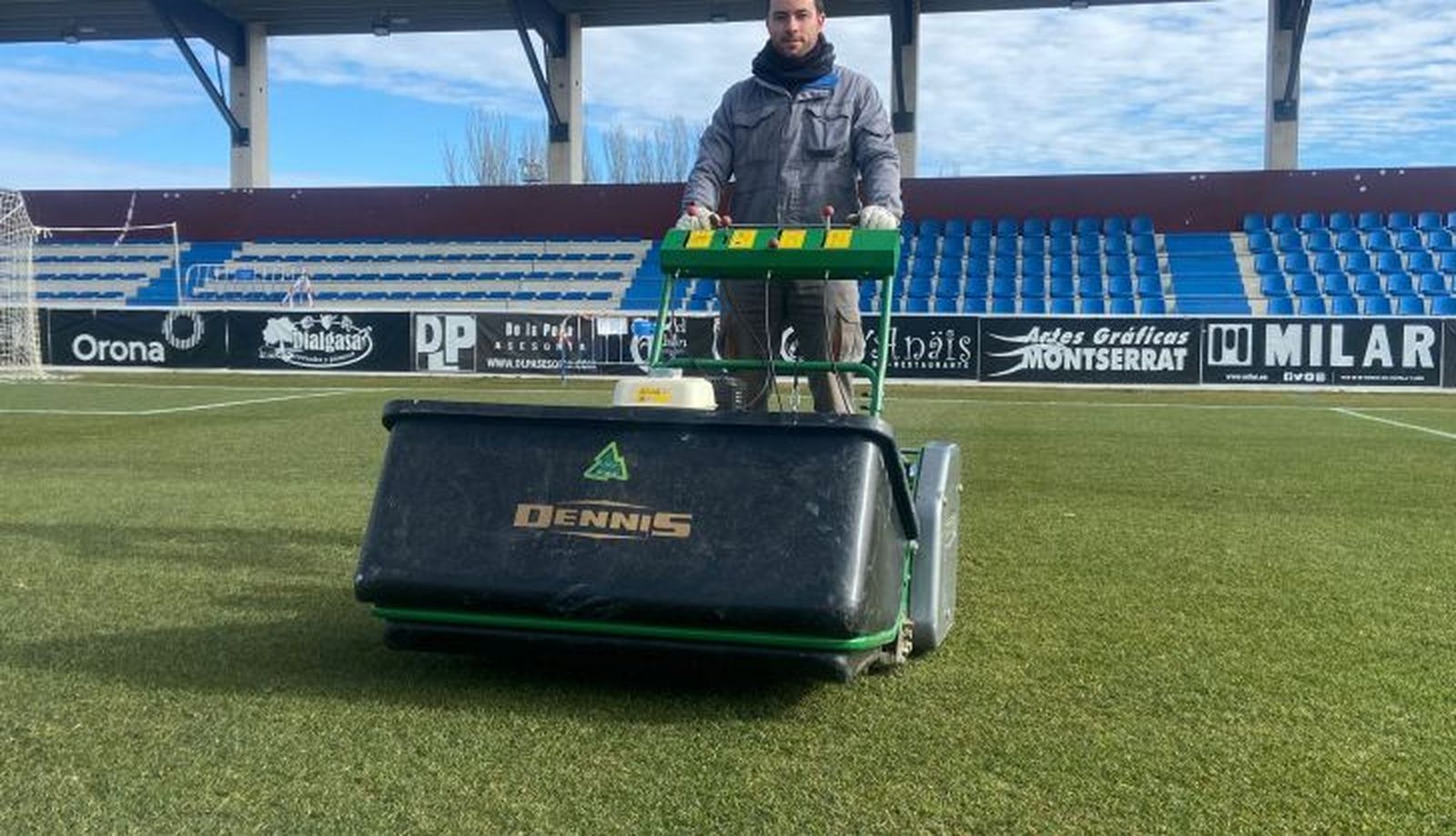 Césped del Reina Sofía previa Barcelona - S24H