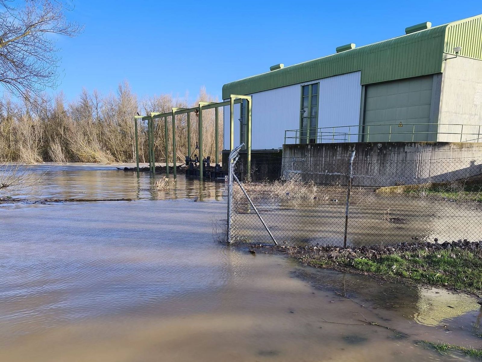 Crecida río Duero Villaralbo