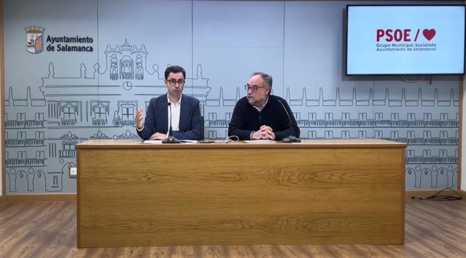 José Luis Mateos y Juan José García Meilán