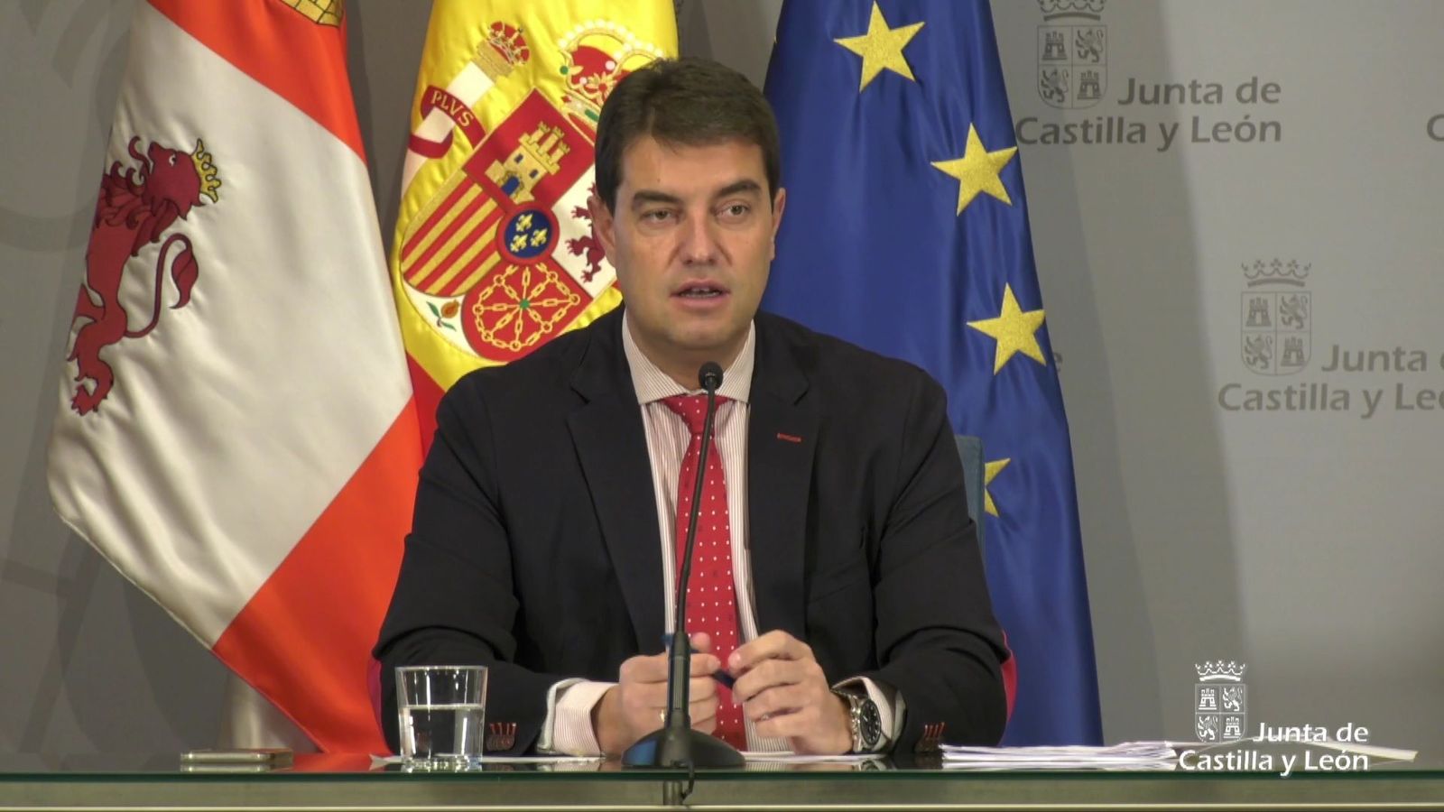 El consejero de Empleo, Carlos Ibáñez