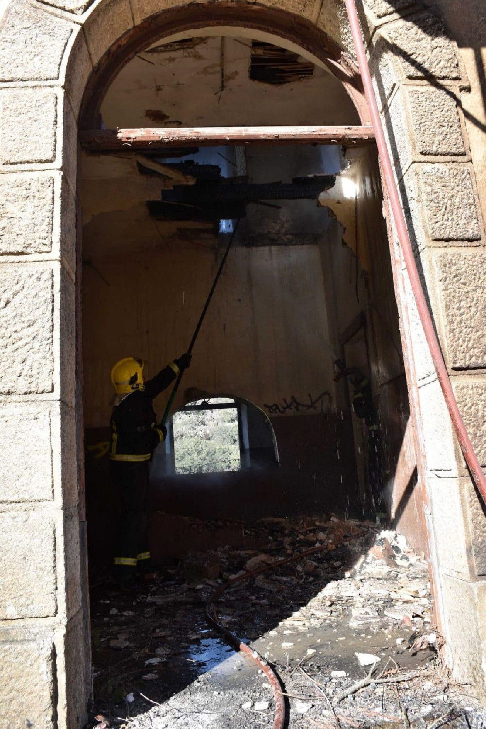 Incendio en Fregeneda 3