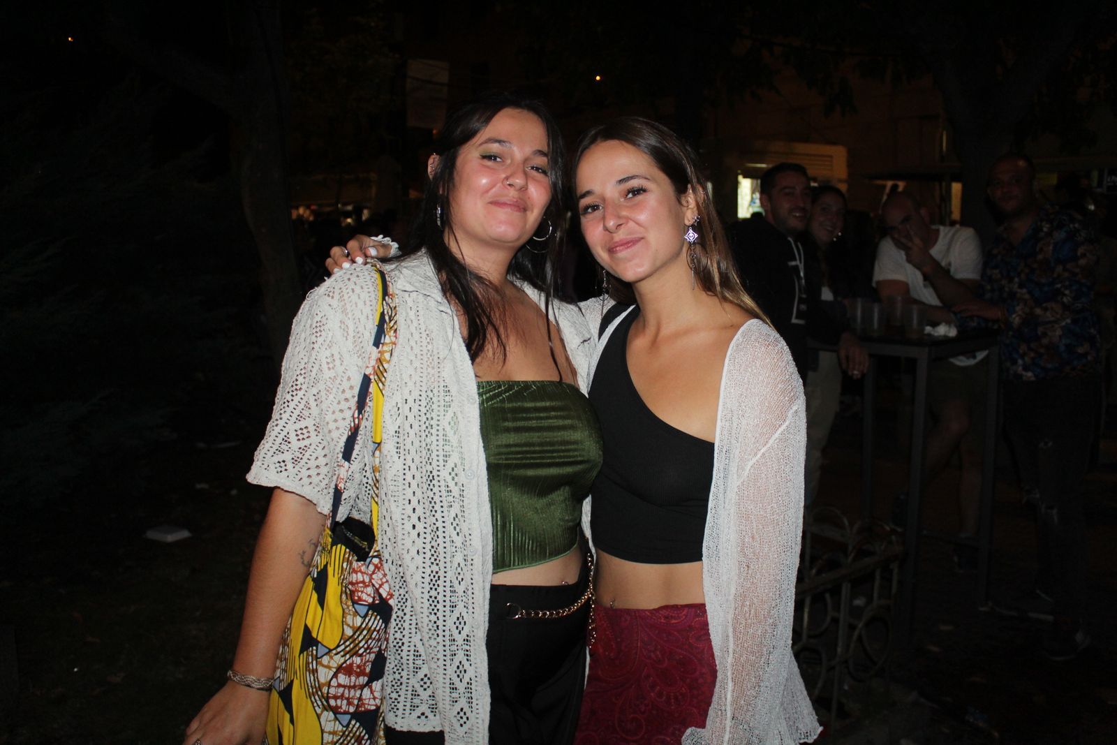 Ambiente en la Feria de Día en la tarde de este