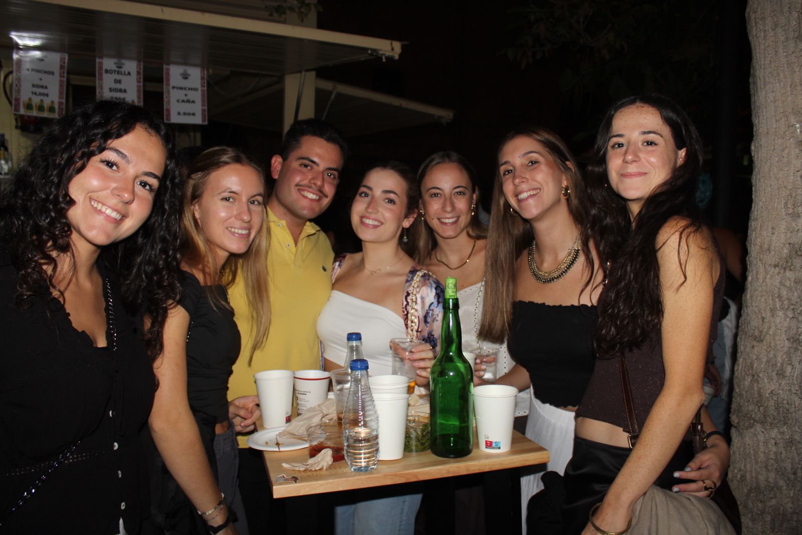 Ambiente en la Feria de Día en la tarde de este sábado