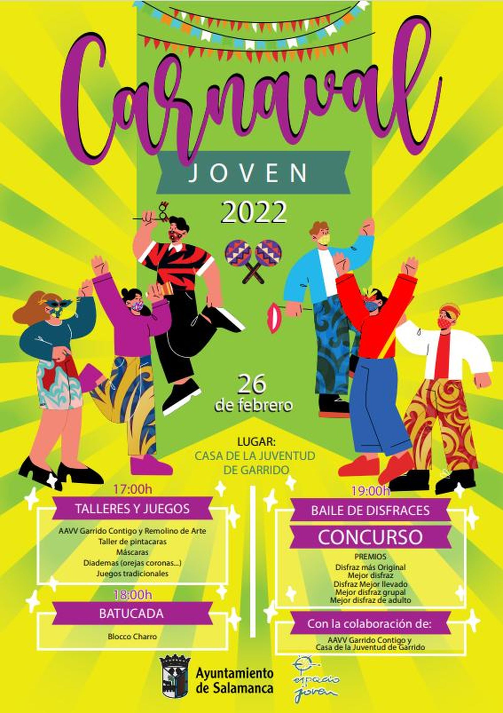 Carnaval Joven barrio Garrido