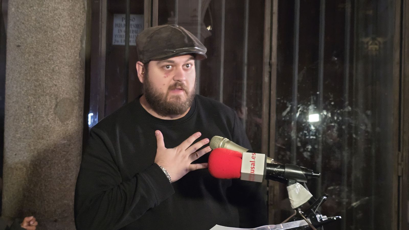 Representante de Muscaria por el Día Internacional y Europeo de las Personas con Discapacidad 