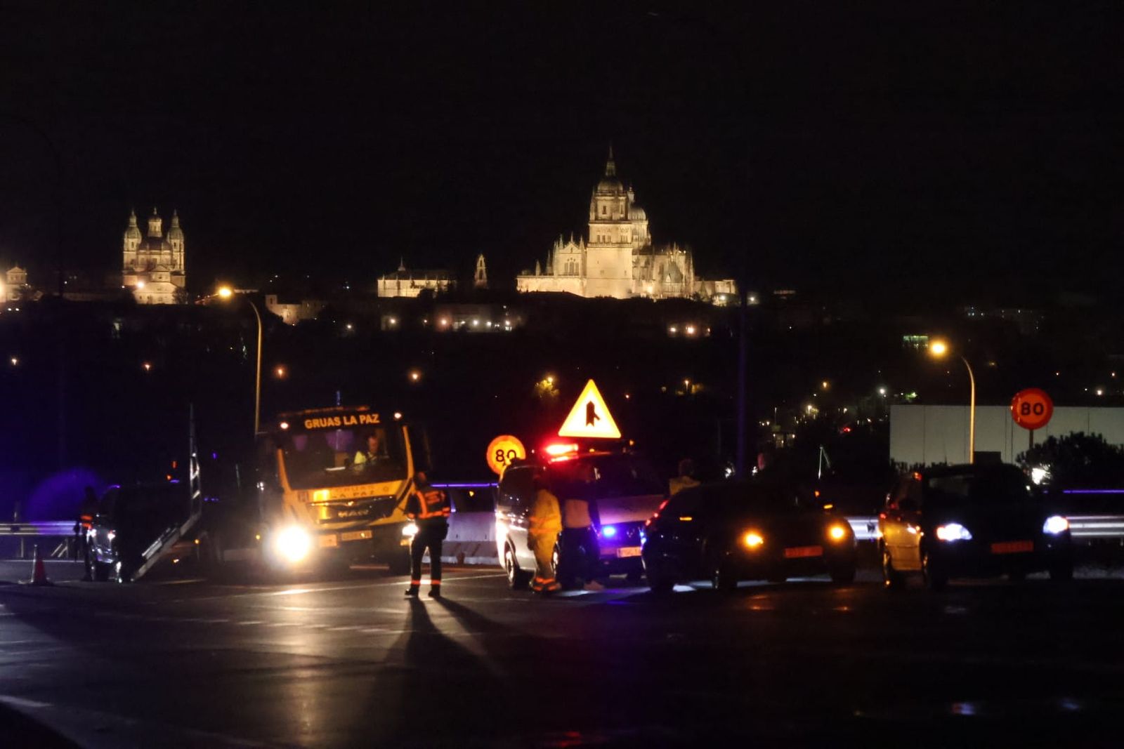 Dos vehículos colisionan a la altura de Buenos Aires, A-62. Fotos Andrea M.