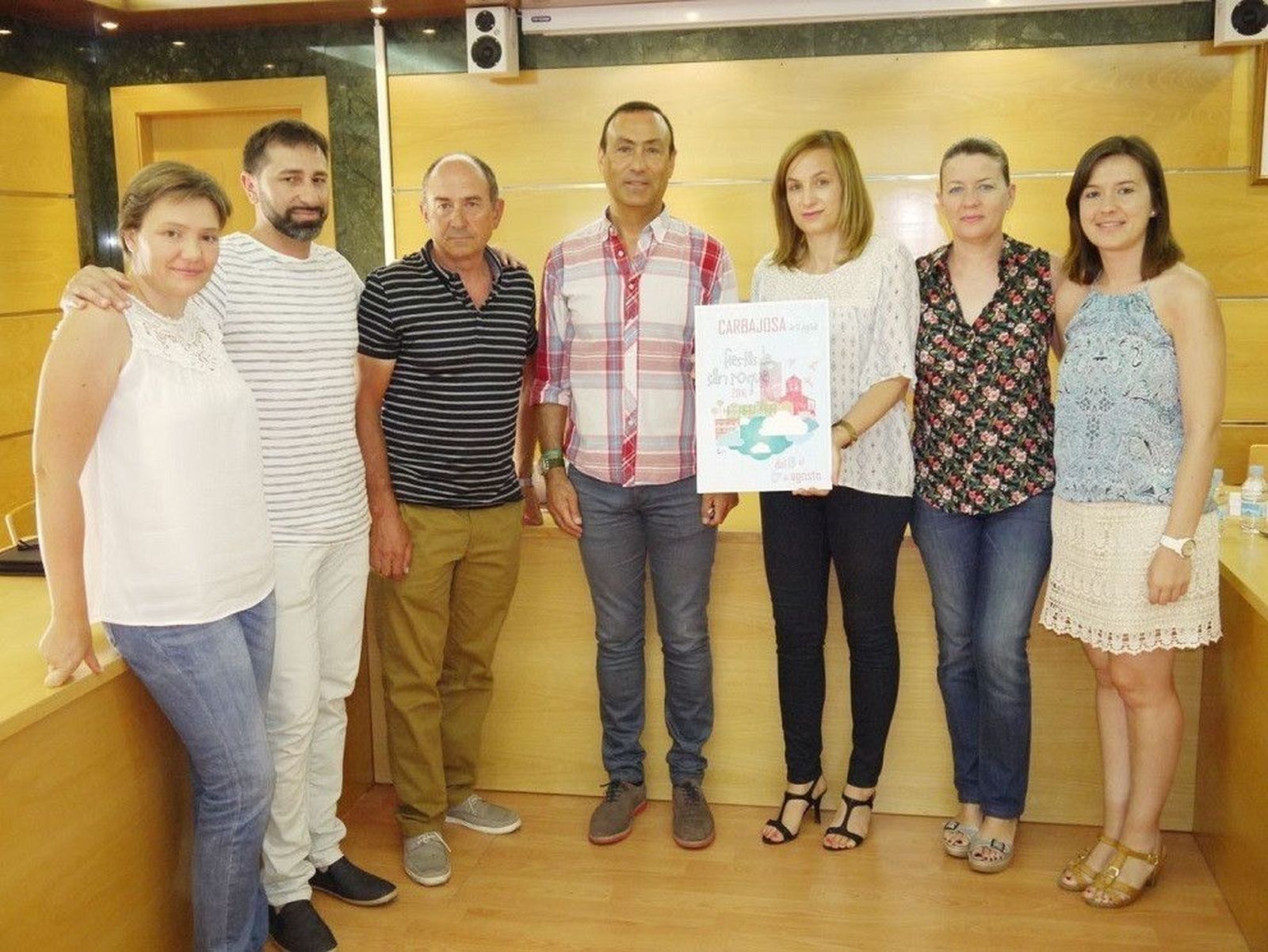 La obra de Noelia Rivas, cartel ganador del concurso de Fiestas
