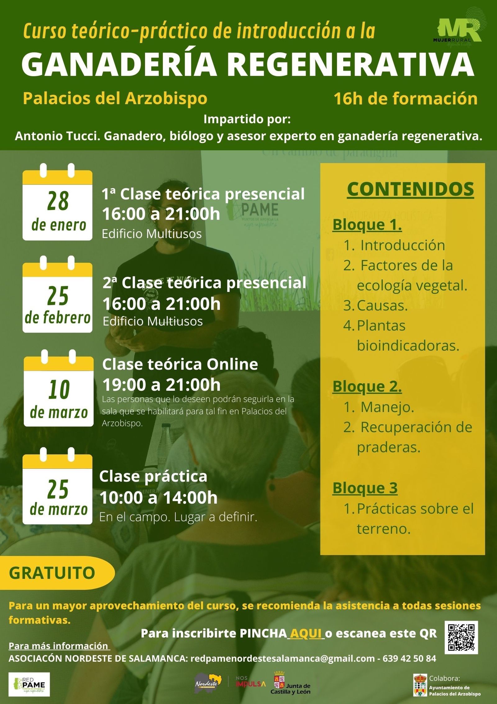 Cartel CursoRegenerativa