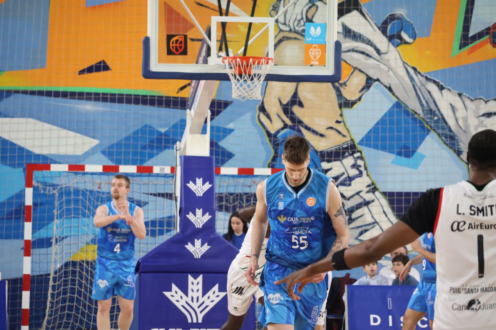 GALERÍA | El encuentro entre el CB Zamora y el Mallorca Basket, en imágenes