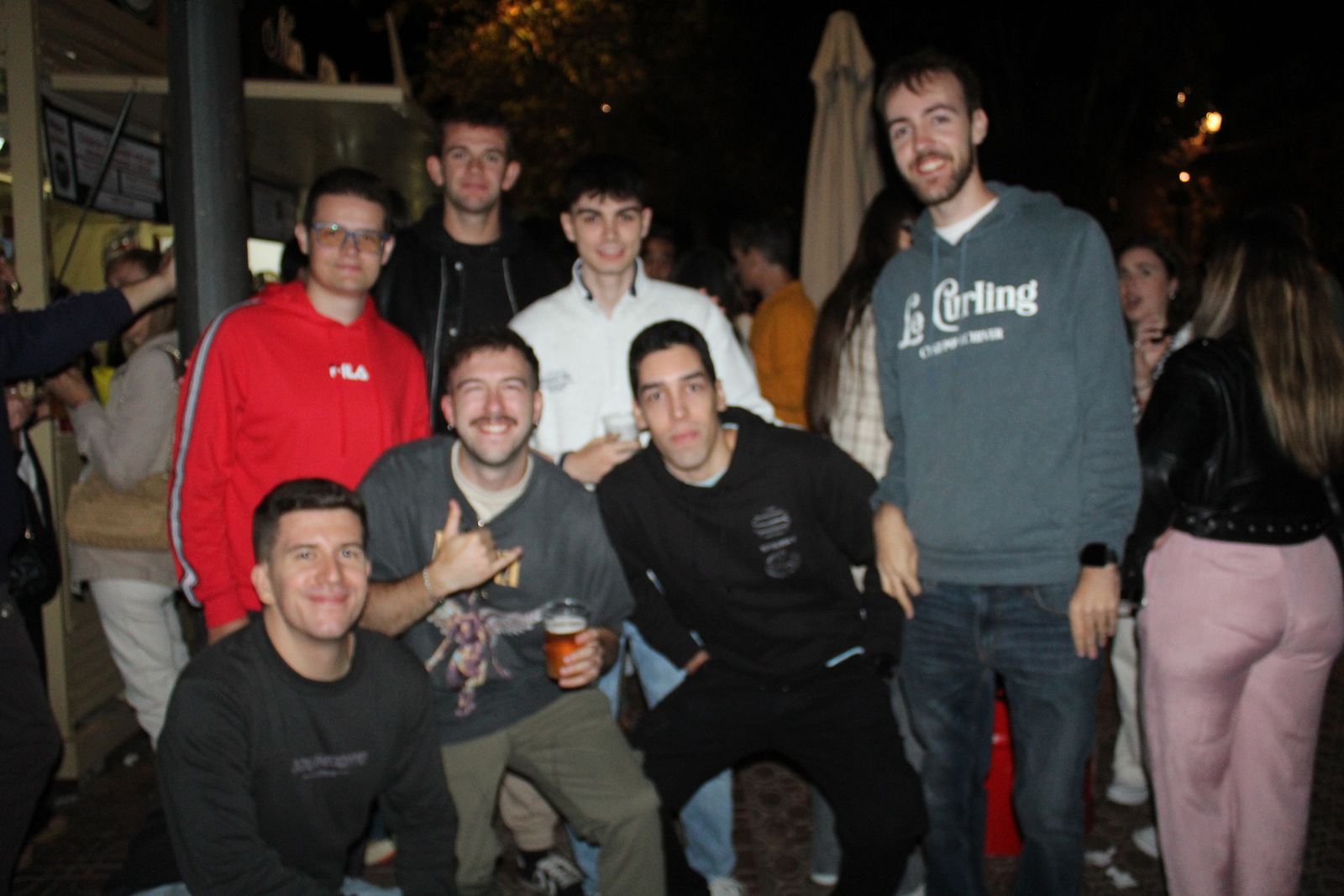 Ambiente en la Feria de Día en la tarde de este miércoles