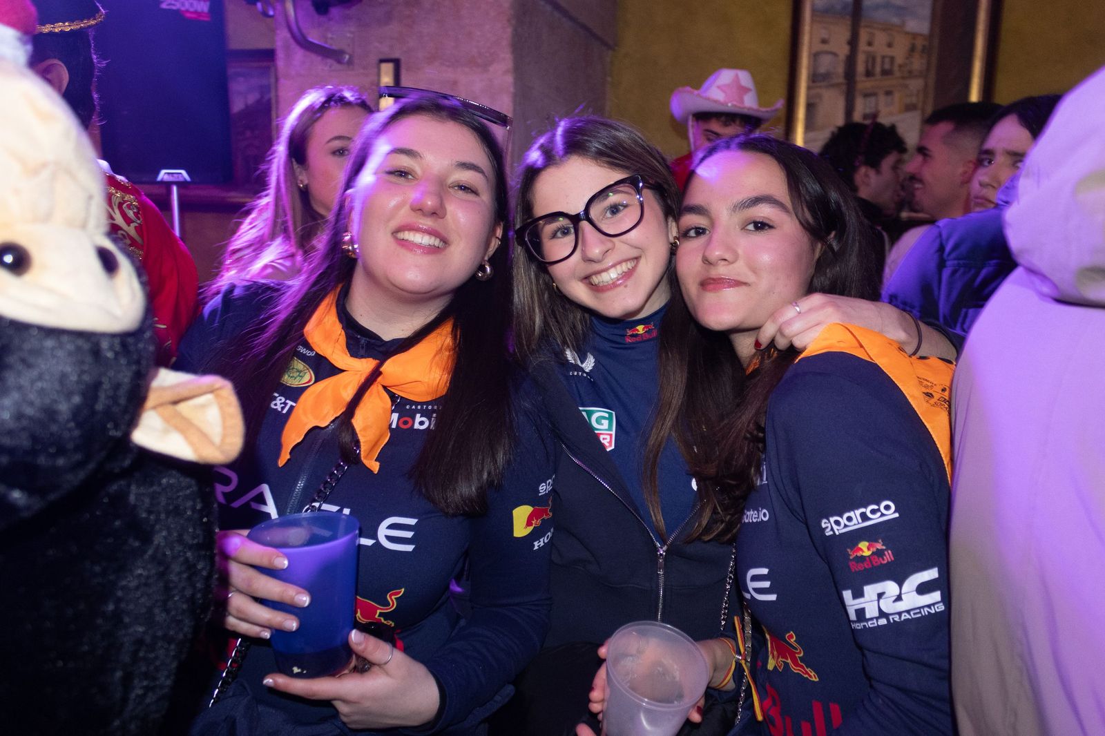 Salamanca de noche, sábado del Carnaval del Toro de Ciudad Rodrigo