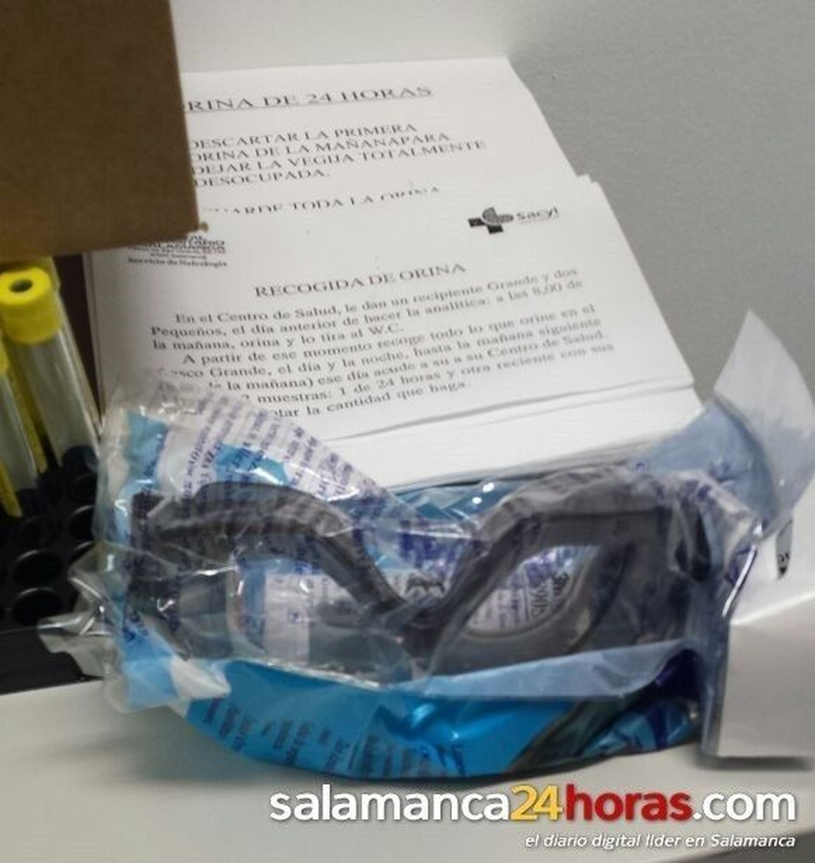 Traje para atender enfermos de ébola