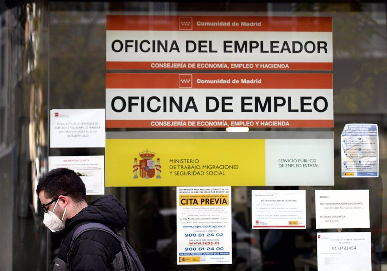 Archivo: Oficina del SEPE | Fotografía EP Archivo: Oficina del SEPE | Fotografía EP