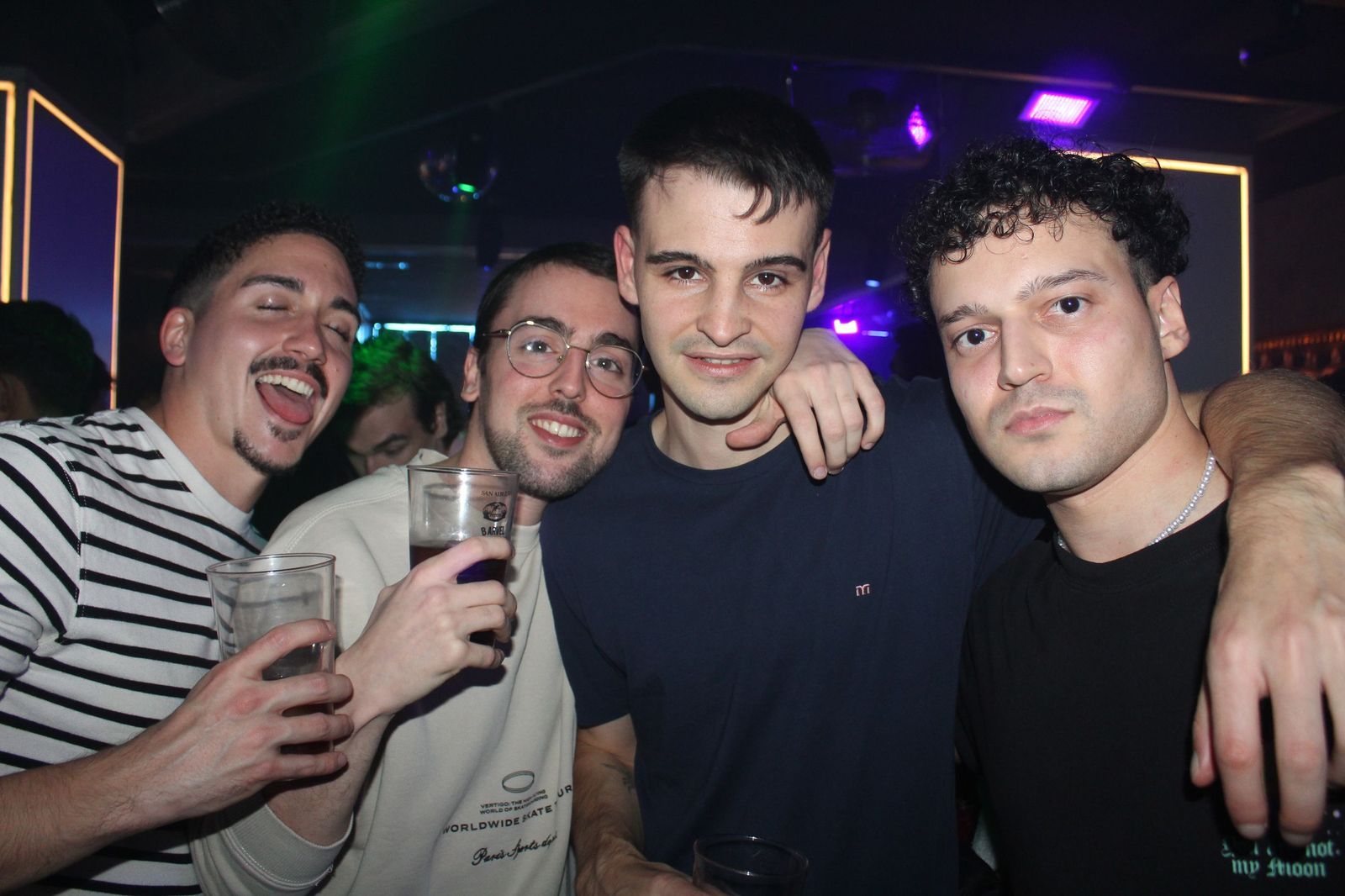 Salamanca de noche, sábado 22 de noviembre