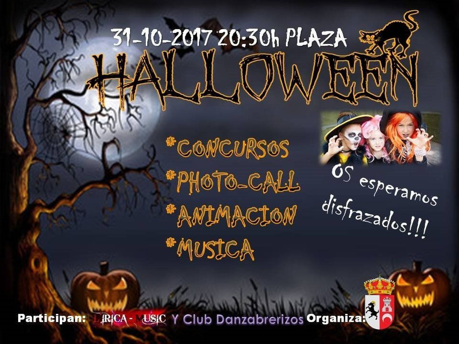 La Plaza Mayor de Cabrerizos se viste de miedo por Halloween
