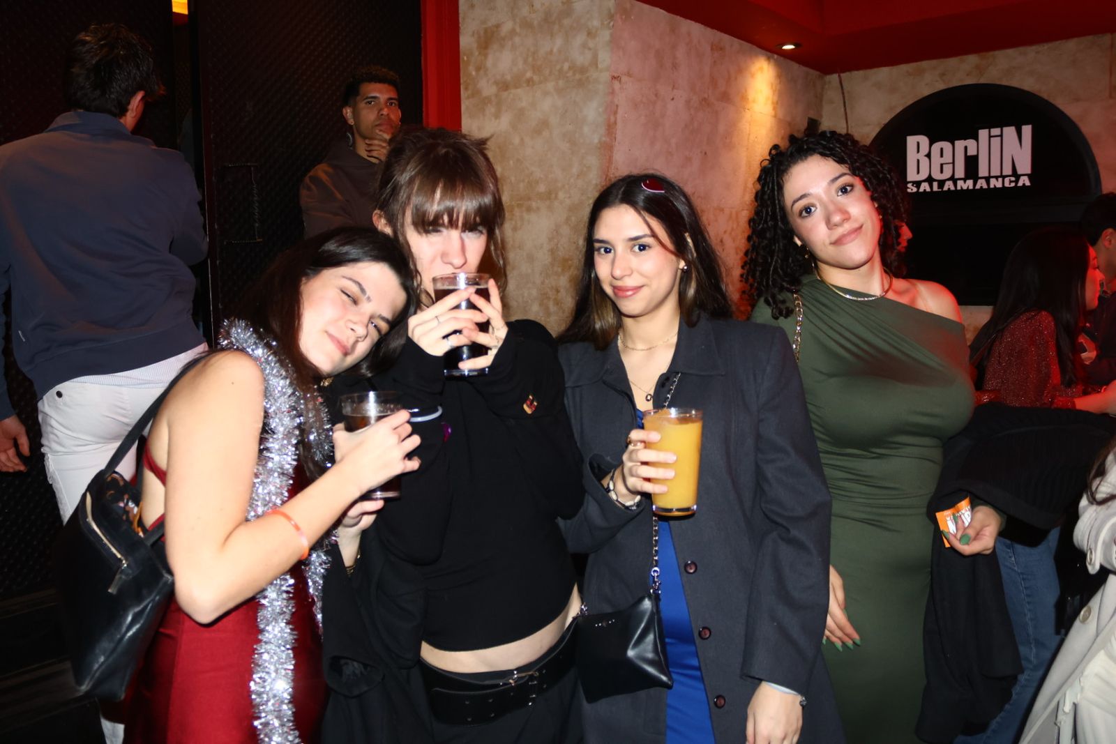 Salamanca de noche, viernes 20 de febrero