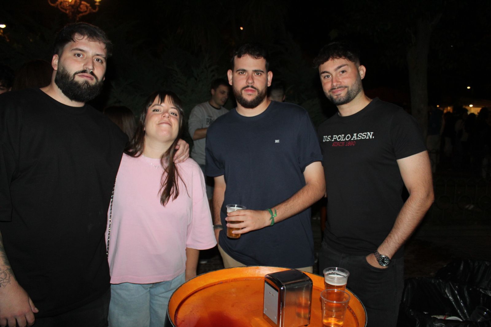 Ambiente en la Feria de Día en la tarde de este jueves