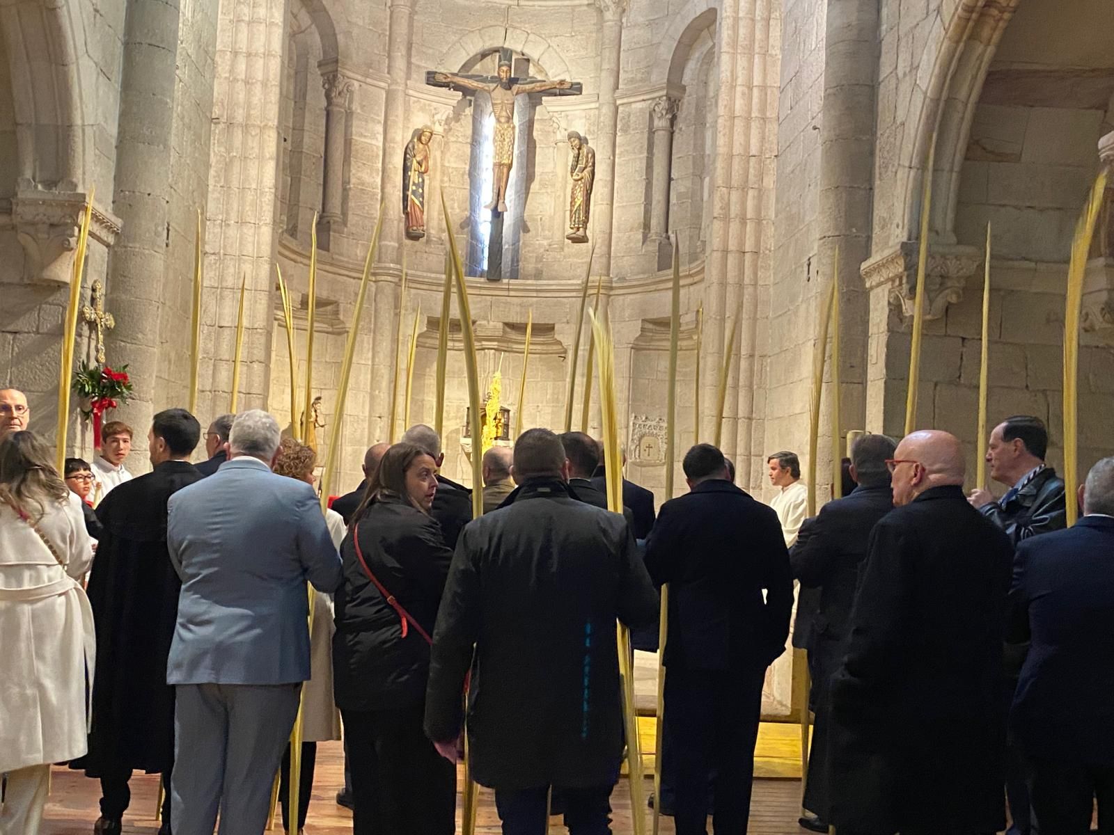 GALERÍA | Zamora celebra la bendición de palmas en este Domingo de Ramos