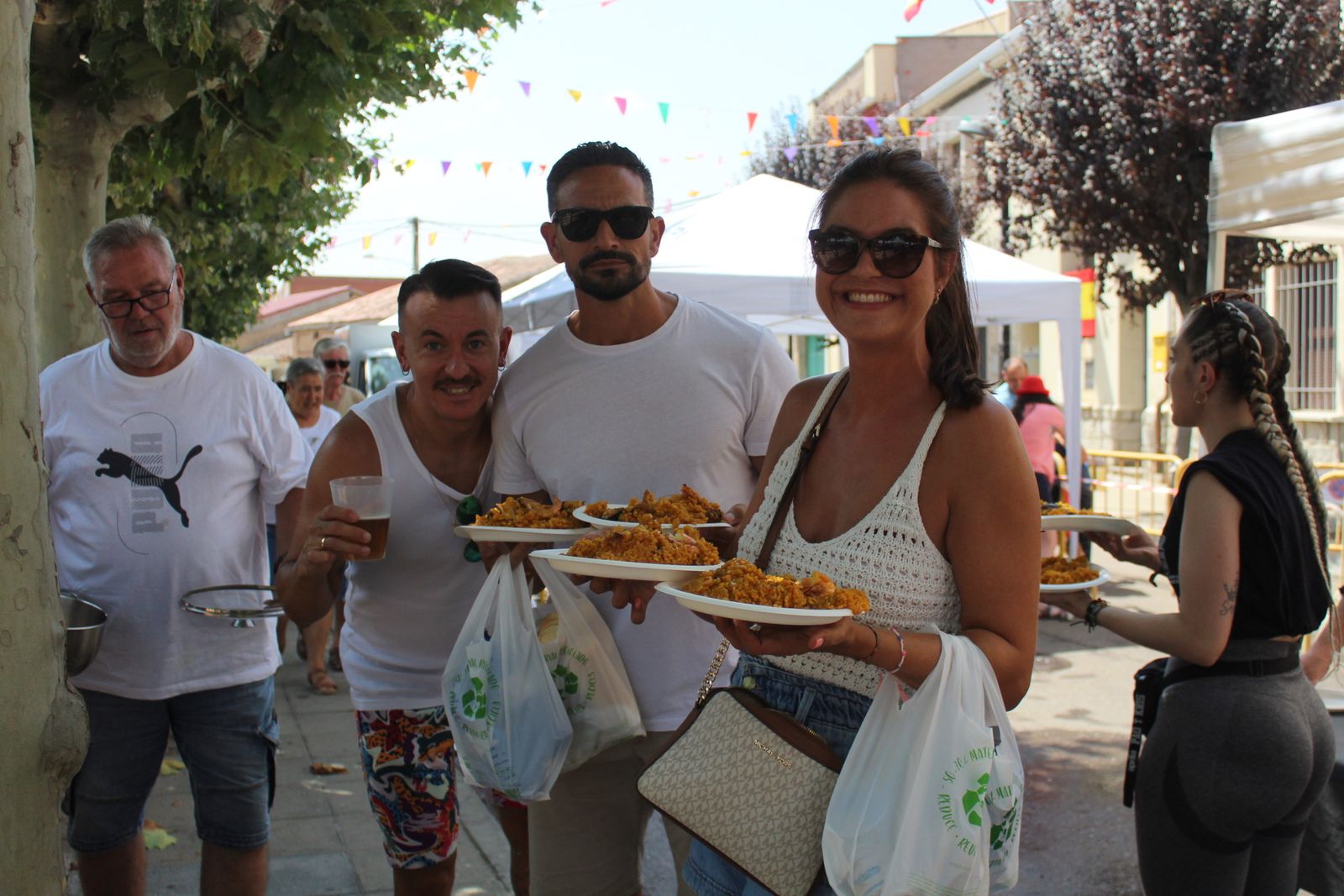 Castellanos de Moriscos. Gran paella popular