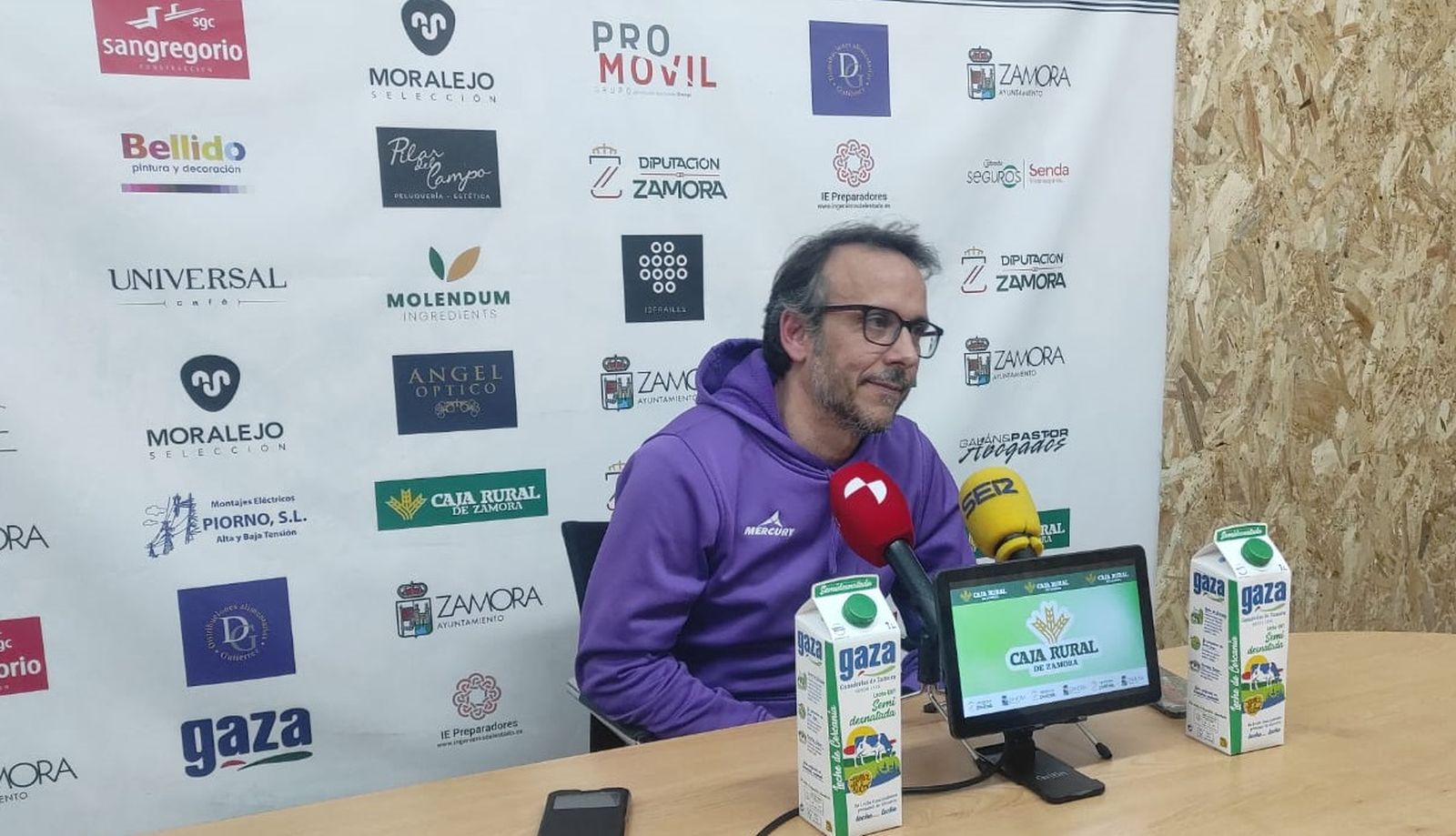 Félix Mojón, entrenador del BM Zamora previa Santander