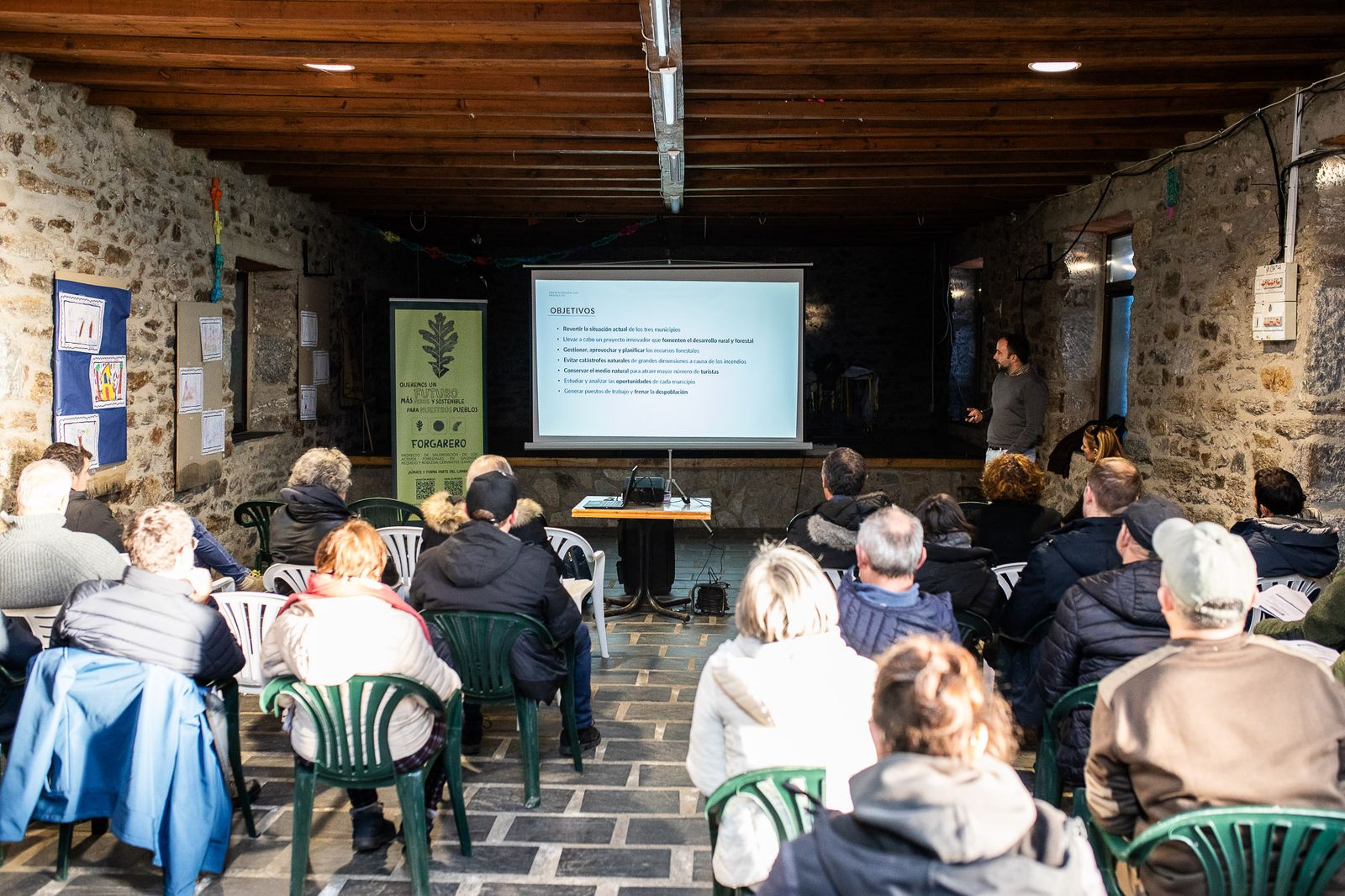 Presentación del proyecto de gestión forestal en Sanabria