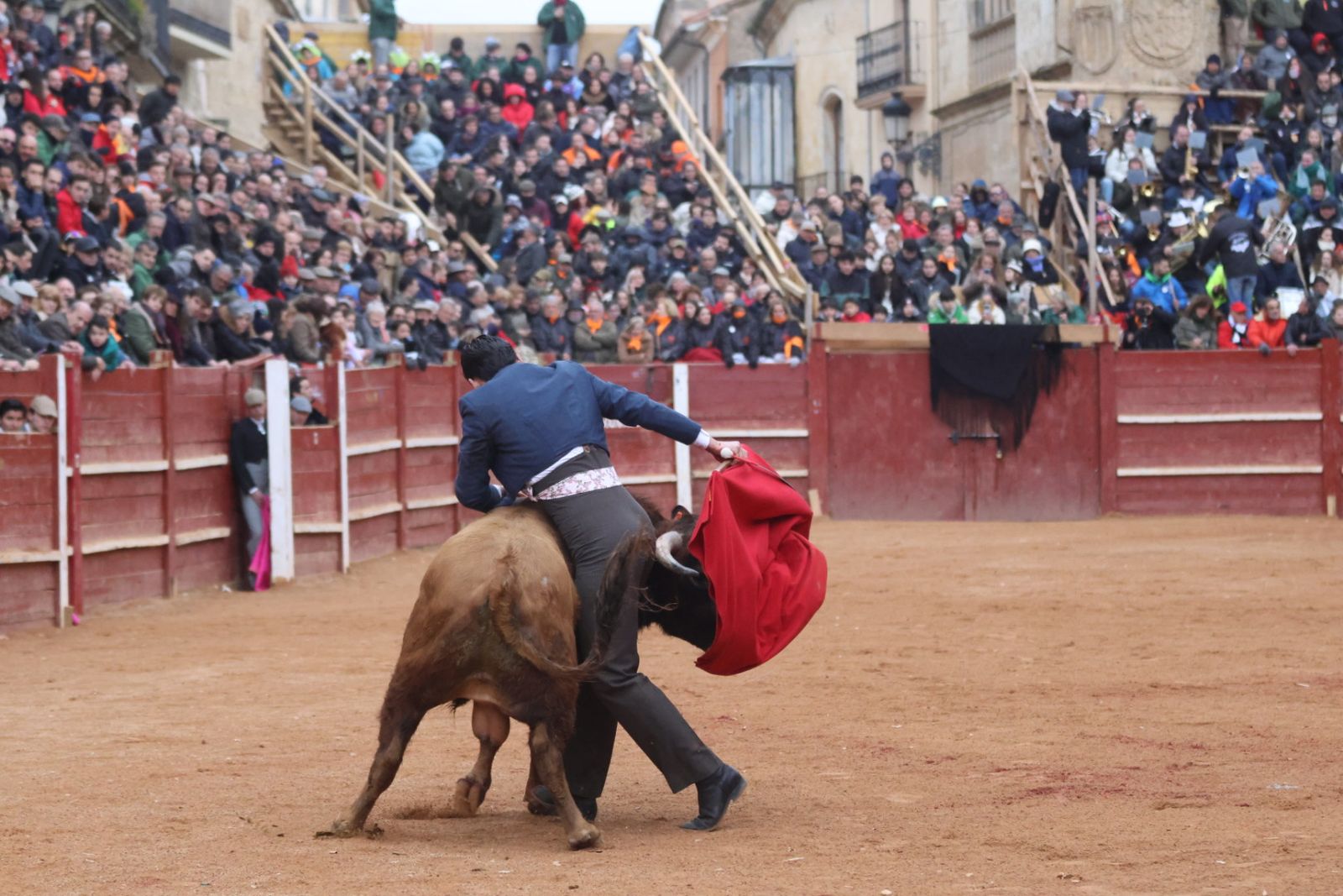 Novillada sin picadores del bolsín taurino y rejones en Ciudad Rodrigo