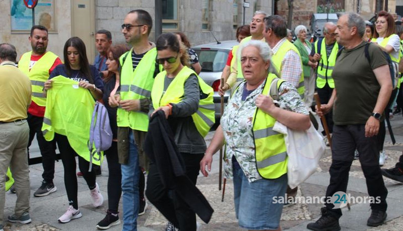 Marcha nocturna al santuario de Cabrera.