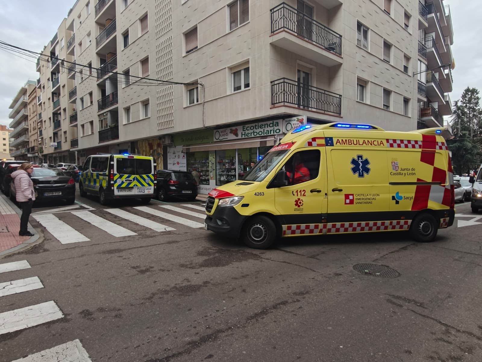 Atropello en Wences Moreno