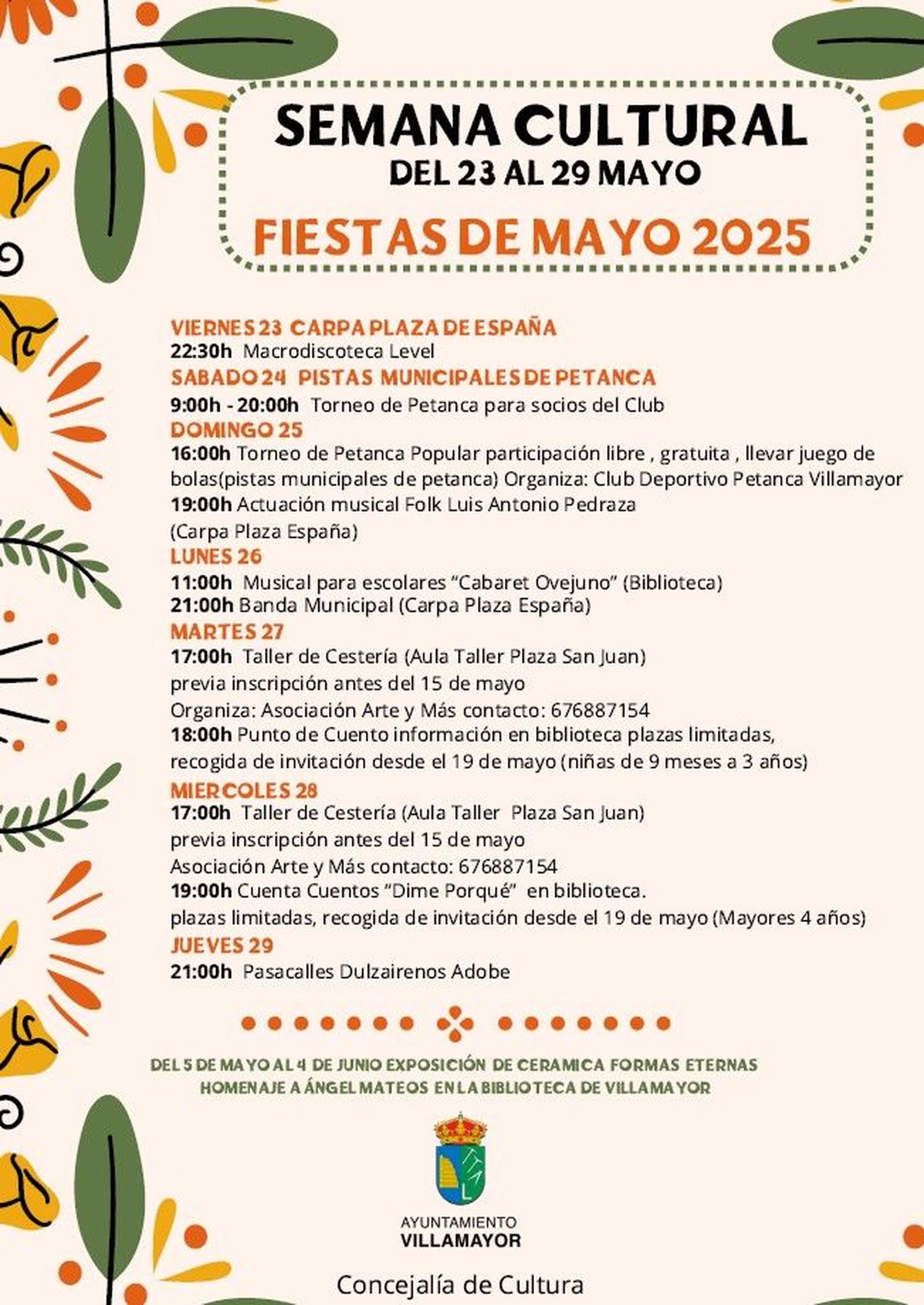 semana cultural Villamayor 