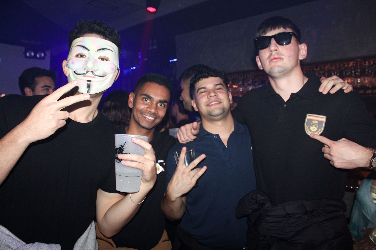 Salamanca de noche, viernes 31 de octubre