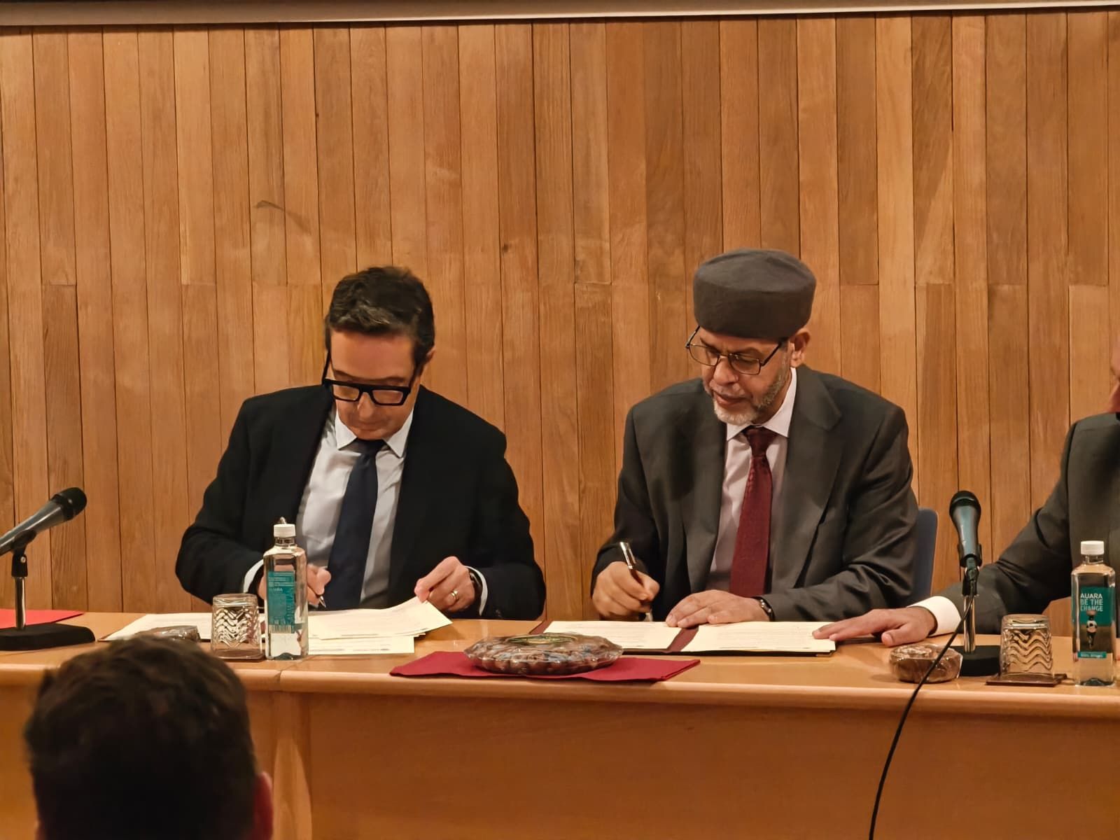 Inauguración del Centro de Estudios Arabes de Salamanca