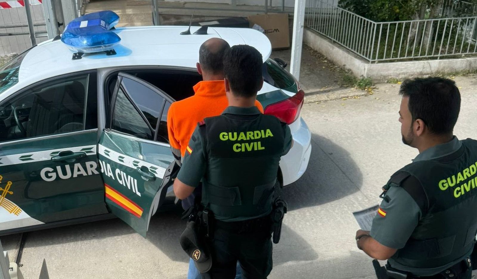Foto: detenido en Mombuey por tráfico de drogas. Foto: detenido en Mombuey por tráfico de drogas.