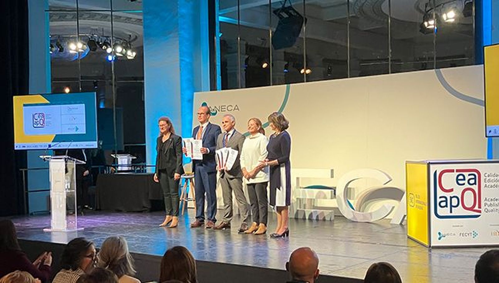 Ediciones Universidad de Salamanca recibe el Sello de Calidad en edición académica en cinco de sus colecciones