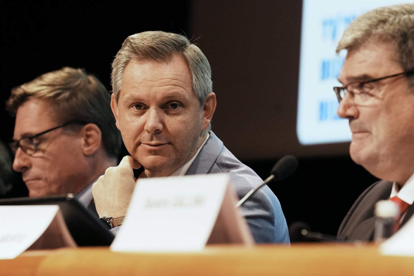 El ministro de Sanidad en funciones, José Miñones. Foto de H.Bilbao / EP