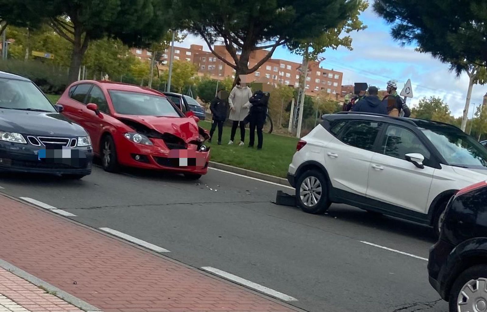 Accidente en la Avenida Fernando III "El Santo"