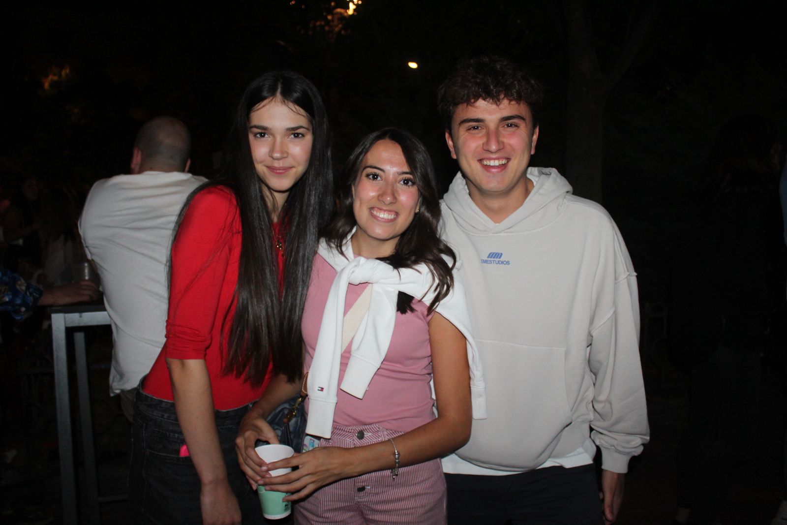 Ambiente en la Feria de Día en la tarde de este