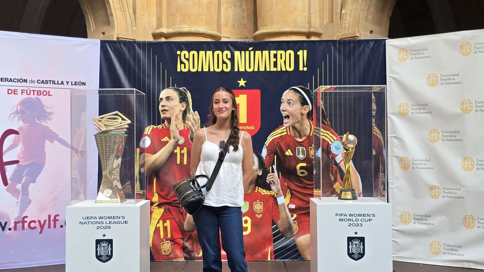 Encuentro con la Selección Nacional Femenina de la Real Federación Española de Fútbol