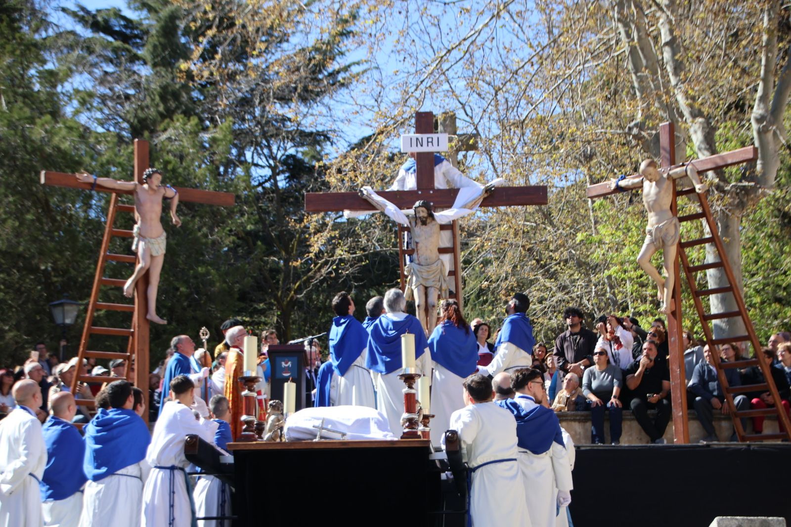 El Descendimiento vuelve al Humilladero del Campo de San Francisco recuperando su escenario tradicional dos años después