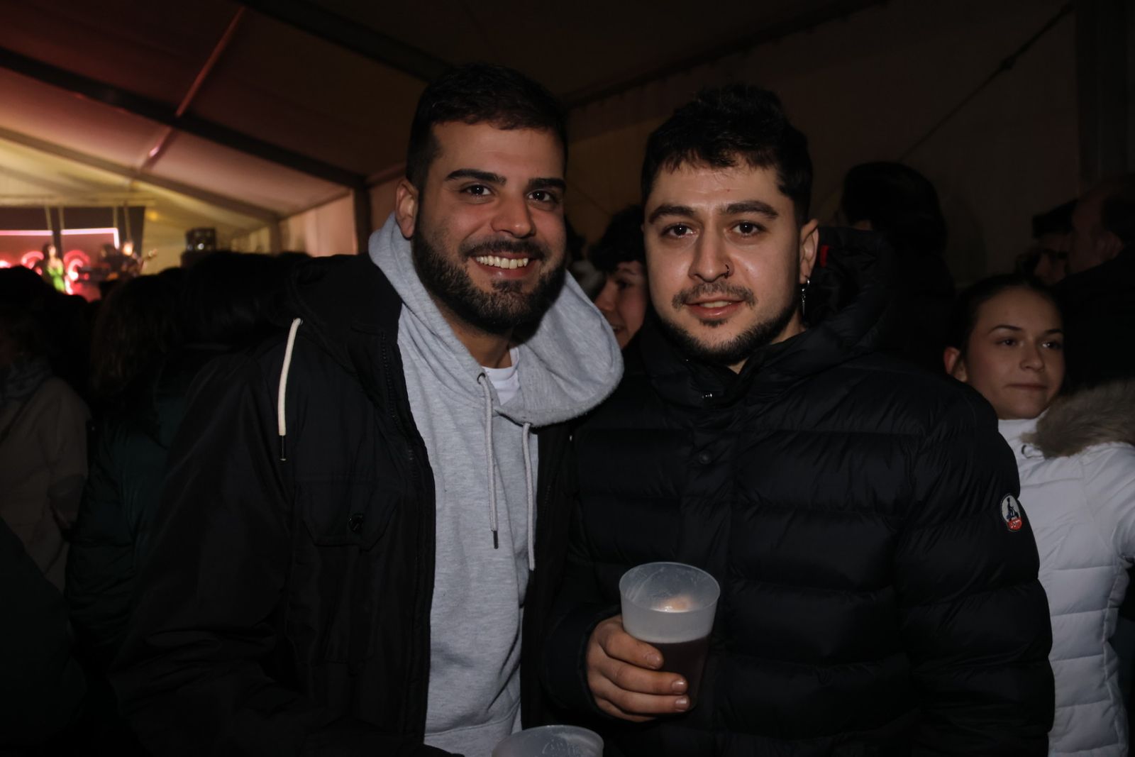 Salamanca de noche, viernes 7 de febrero