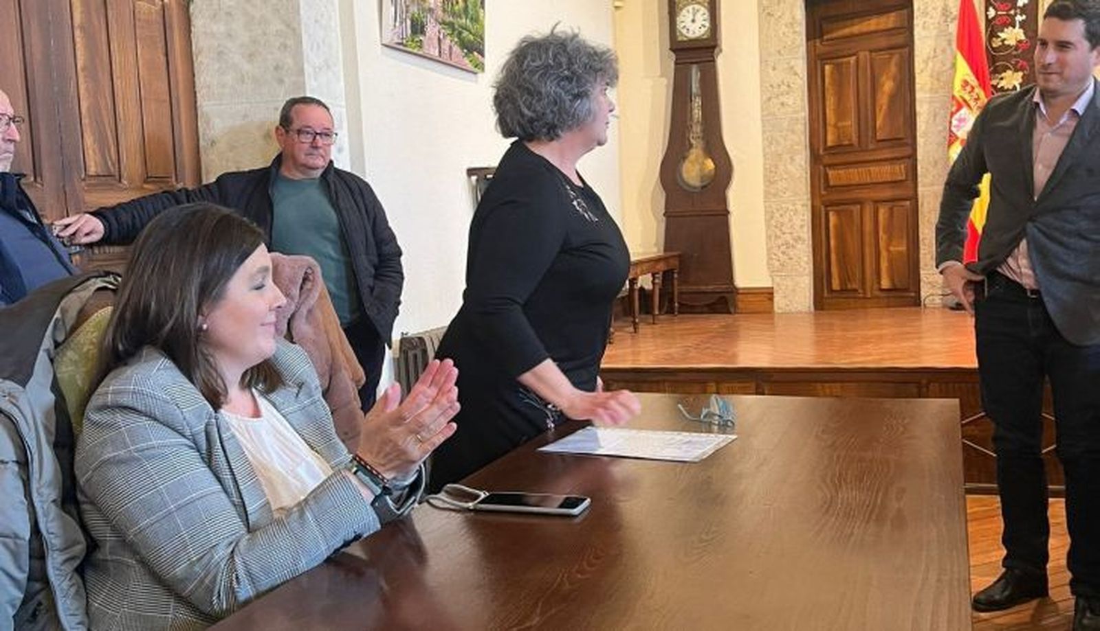 Toma de posesión de la nueva corporación en Candelario 
