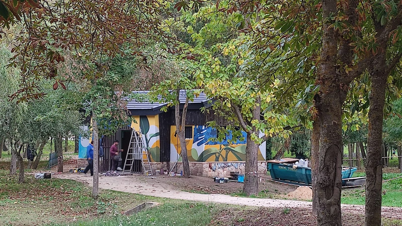 Los baños de Valorio se mitemizan con el entorno