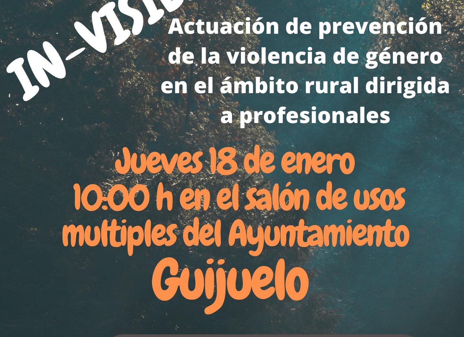Guijuelo organiza una taller de sensibilización y prevención de la violencia de género en el ámbito rural