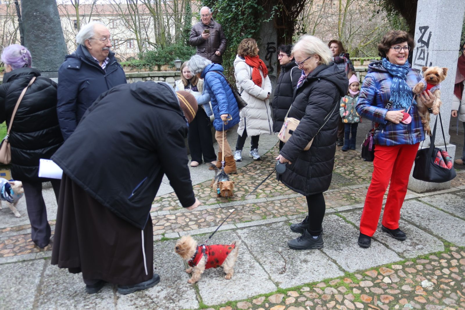 Bendición de los animales por San Antón en el Campo de San Francisco