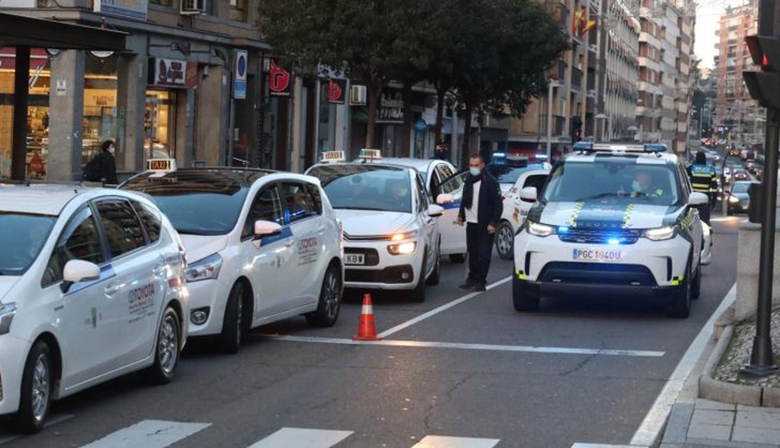 Reparto de la vacuna en Salamanca