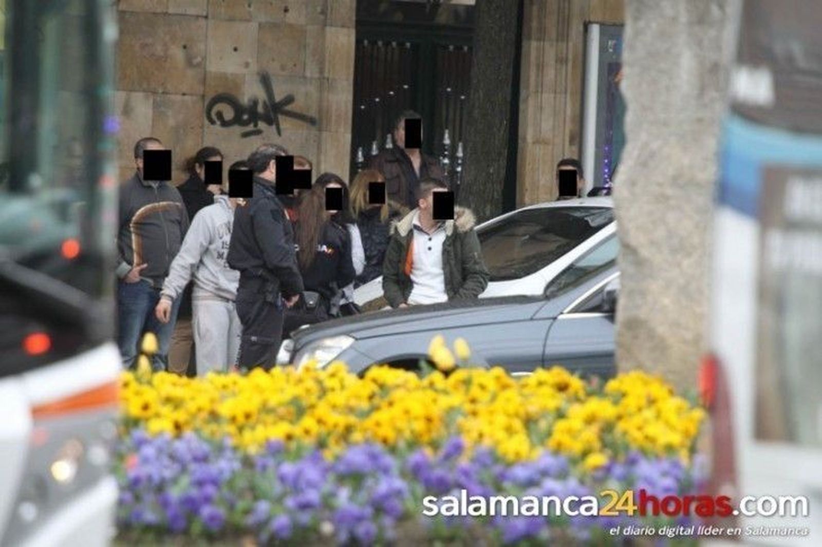 Detenidos varios jóvenes tras denunciarse el robo de un coche