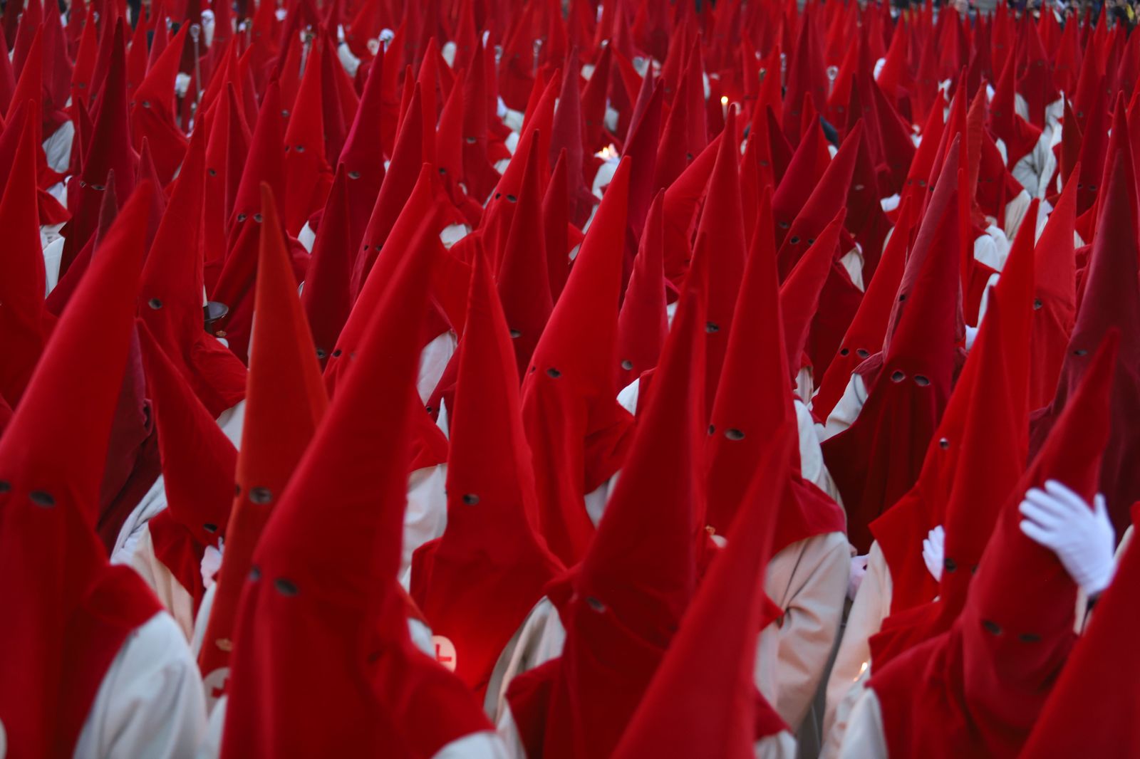 Procesión de la Cofradía del Silencio Foto María Lorenzo